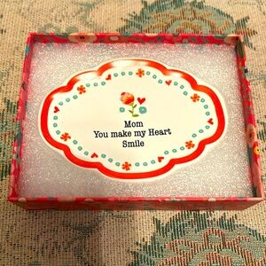 NWT Ceramic Trinket Dish